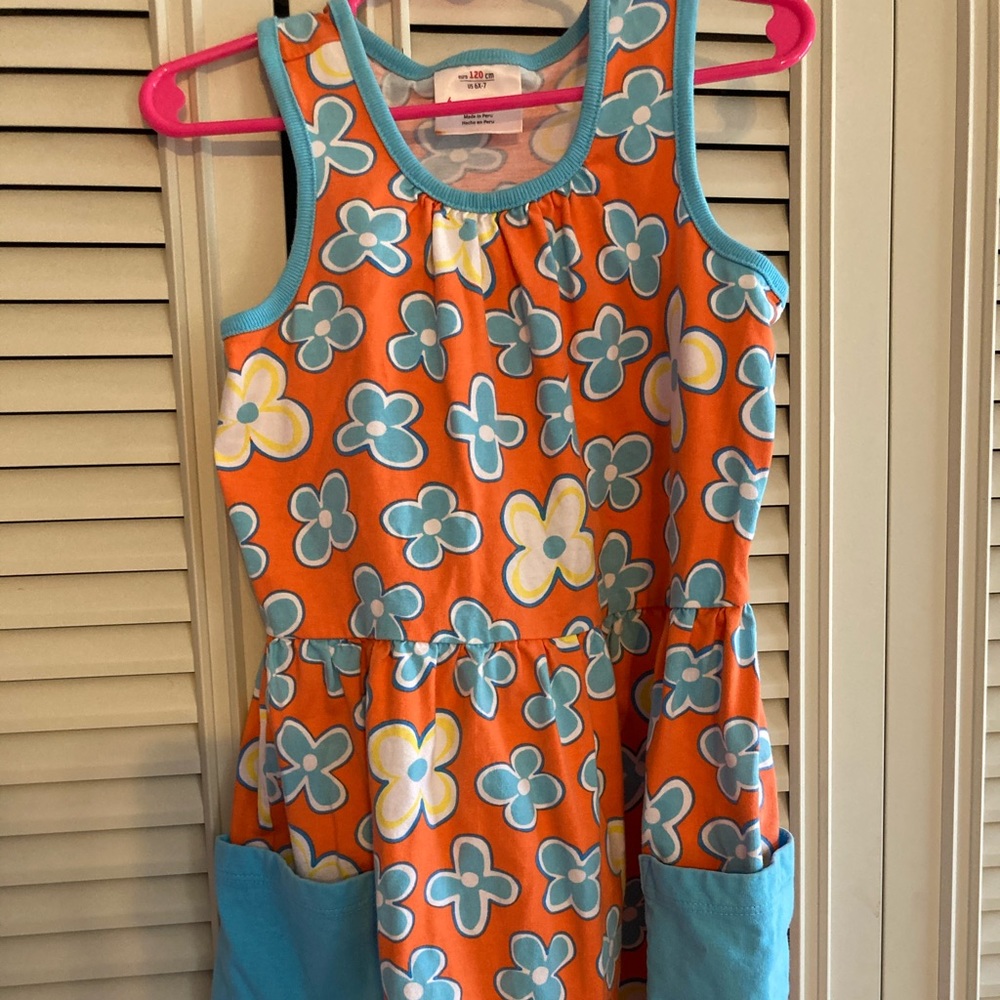 Hanna Andersson Cotton dress with pockets